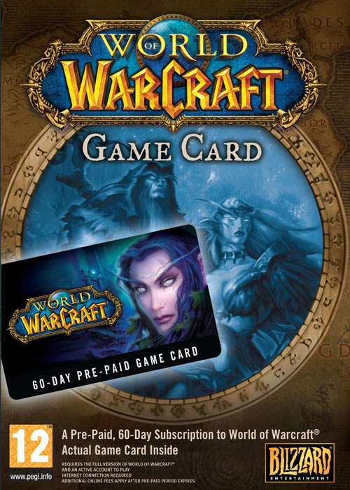 cdkeylord.com, World of Warcraft EU 60 Days Time Card World of Warcraft EU 60 Days Time Card