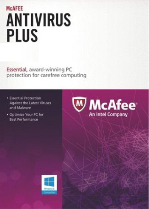 McAfee Antivirus 2017 Unlimited Devices 1 YEAR Global