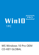MS Windows 10 Pro OEM CD KEY GLOBAL-Lifetime