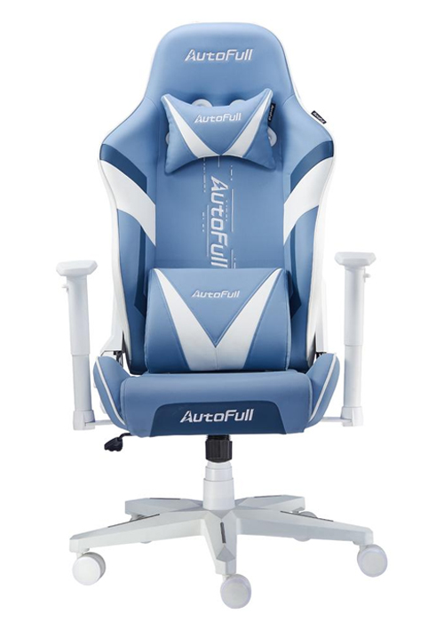 cdkeylord.com, AutoFull Gaming Chair Blue PU Leather Racing Style Computer Chair, Lumbar Support E-Sports Swivel Chair, AF077UPU AutoFull Gaming Chair Blue PU Leather Racing Style Computer Chair, Lumbar Support E-Sports Swivel Chair, AF077UPU